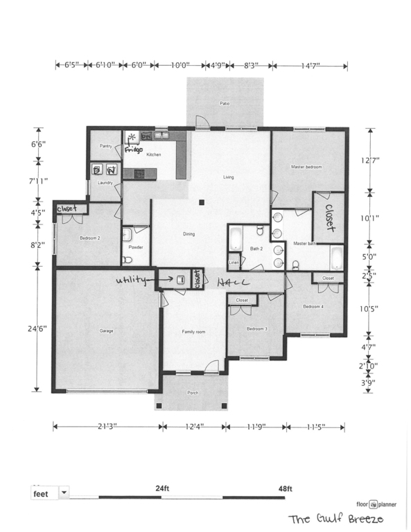 JNCO 4 Bed/ 2.5 ADA Unit, 2057 sq ft