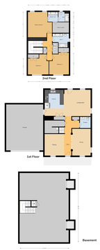 CGO 3 Bed/2.5 Bath Single Family Unit, 1888 sq ft.