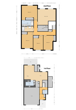 JNCO 4 Bed/ 2.5 Bath Multiplex Unit, 2036 sq ft