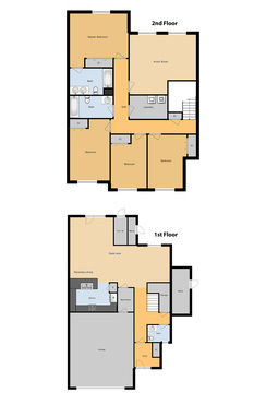JNCO 4 Bed/ 2.5 Bath Multiplex Unit, 2063 sq ft