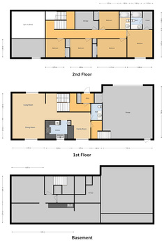 JNCO 5 Bed/ 2Bath Multiplex Unit, 1825 sq ft