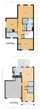 JNCO 3 Bed/ 2.5 Bath Duplex, 1713 sq ft