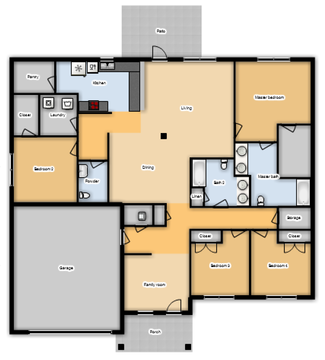 SNCO 4 Bed/ 2.5 Bath ADA Unit, 2205 sq ft